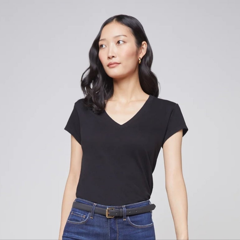 L'agence - Becca Tee in black - Size S